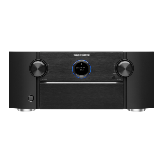 Marantz AV8805 Manuel De L'utilisateur