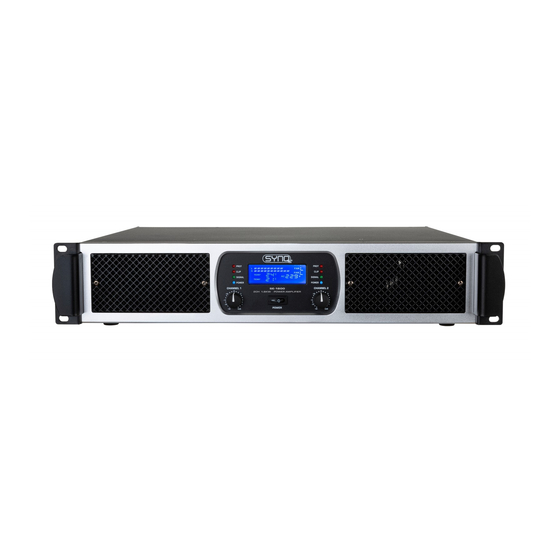 SYNQ SE-1800 Mode D'emploi