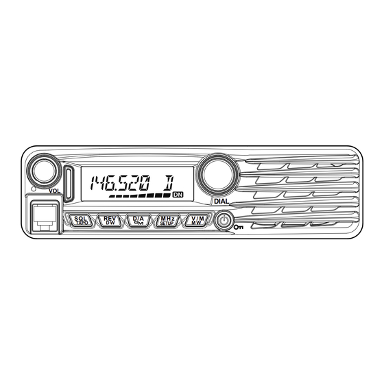 Yaesu FTM-3200DE Manuel D'utilisation