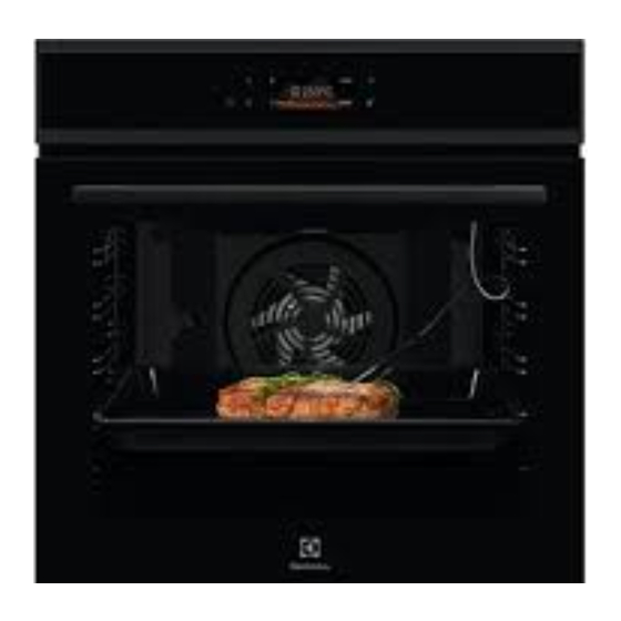 Electrolux EOE8P19WH Notice D'utilisation