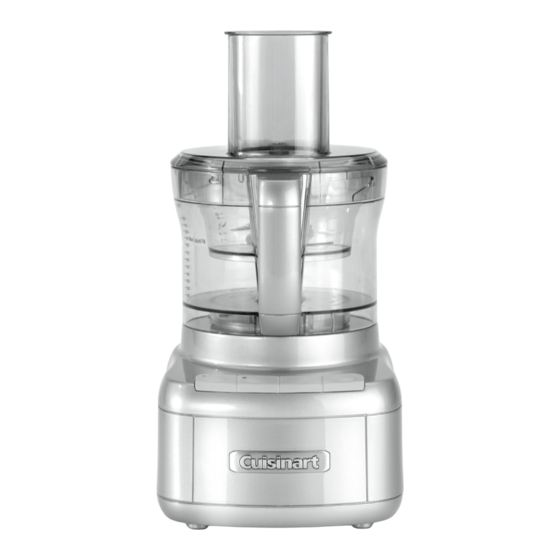 Cuisinart FP8SE Manuel D'utilisation