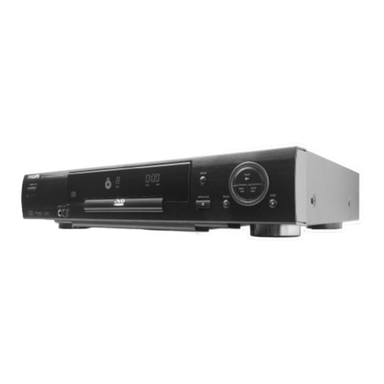 Philips DVD761/002 Mode D'emploi