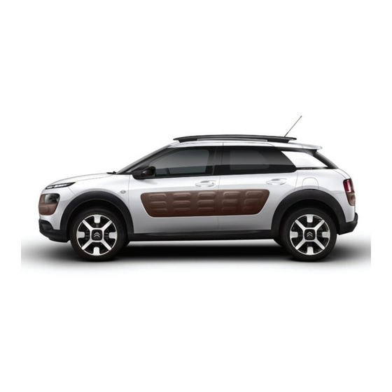 CITROEN C4 Cactus Notice D'emploi