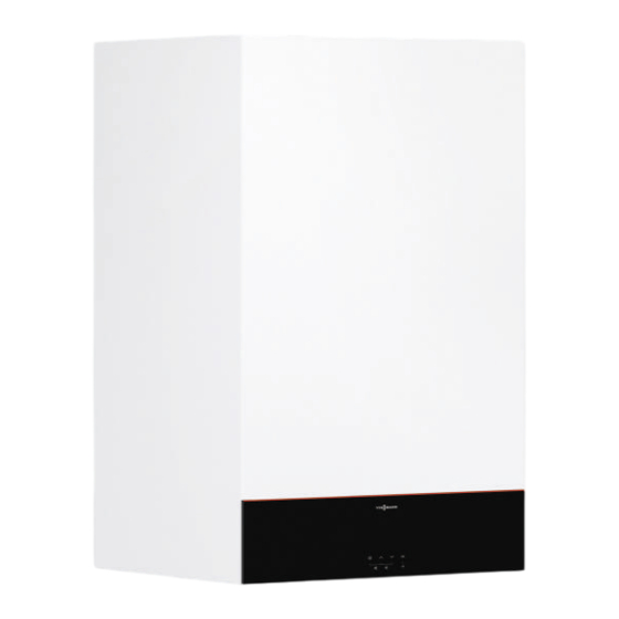 Viessmann VITODENS 100-W Notice D'utilisation Pour L'utilisateur