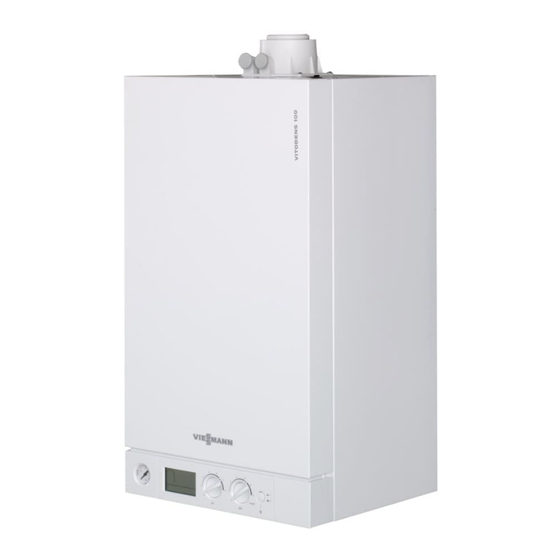 Viessmann Vitodens 100-W Mode D'emploi