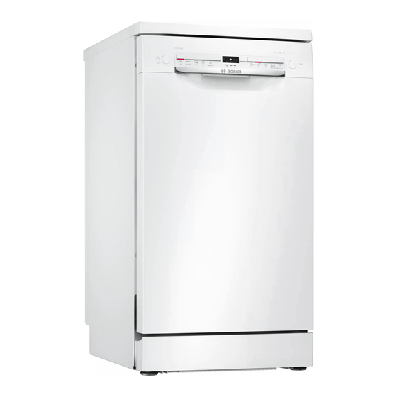 Bosch SPS2IKW04E Notice D'utilisation