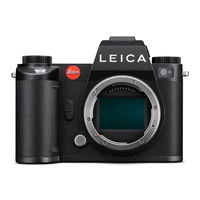 Leica SL3 Mode D'emploi