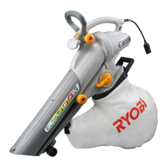 Ryobi RESV-2000 Manuel D'utilisation