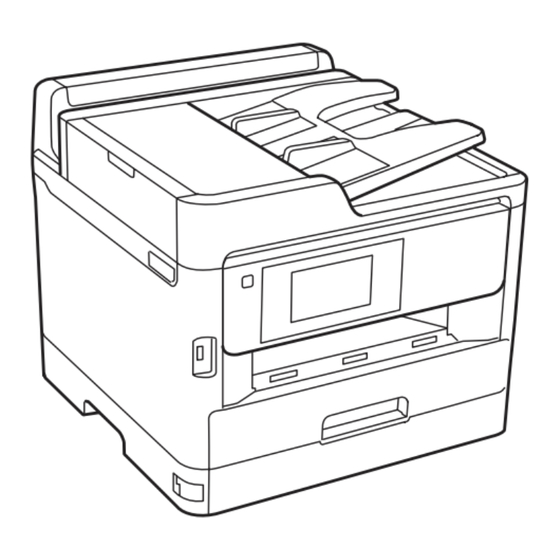 Epson WF-C5710 Mode D'emploi