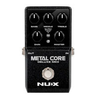 Nux METAL CORE DELUXE MKII Mode D'emploi