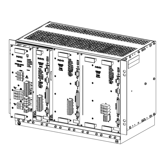 SSD Parvex DIGIVEX Multi Motion PVD 3523 F Notice D'utilisation