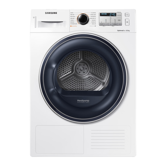 Samsung DV9 M52 Serie Manuel D'utilisation