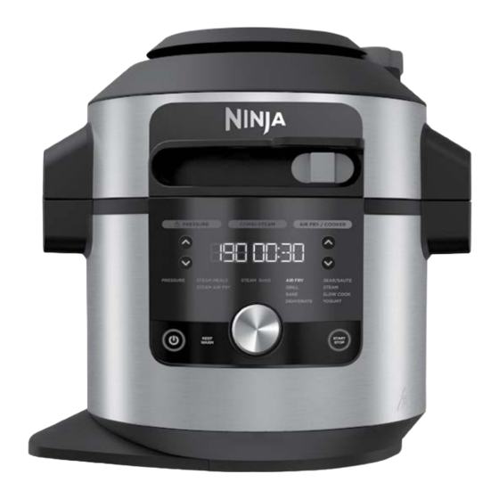 Ninja Foodi Multicuiseur Smartlid OL650EU Notice D'utilisation