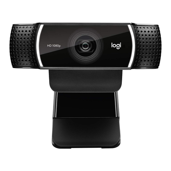 Logitech C922X Guide D'installation