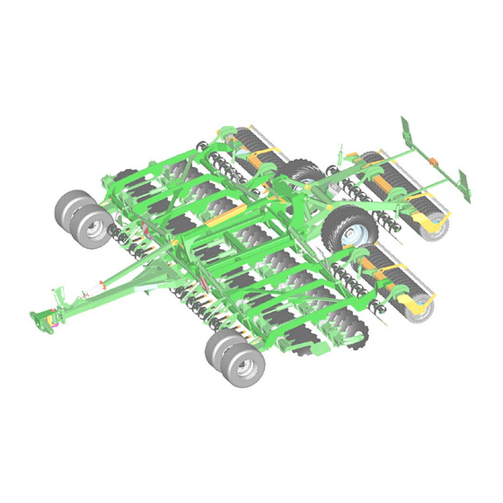 Amazone Catros 7003XL-2TX Notice D'utilisation