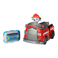 Spin Master Nickelodeon PAW PATROL MARSHALL RC FIRE TRUCK Manuel D'installation