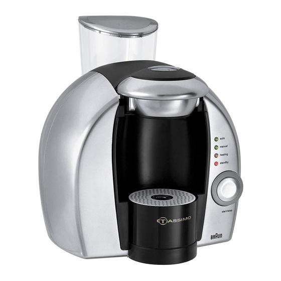 Braun Tassimo 3107 Manuel D'utilisation