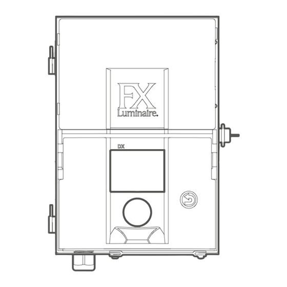 FXLuminaire DX Manuel D'utilisation Et Instructions D'installation