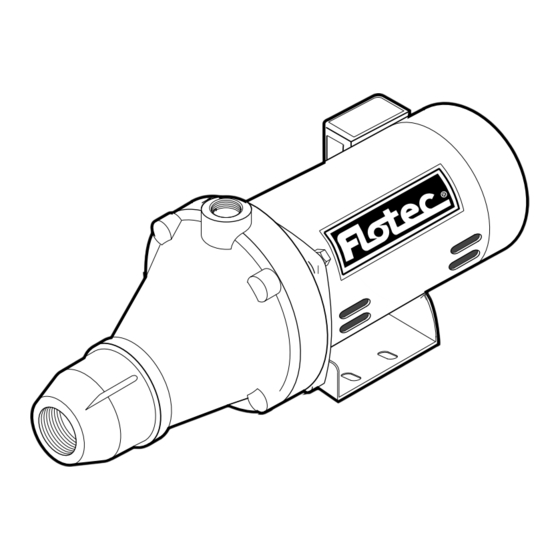 Flotec FP4800 Série Notice D'utilisation