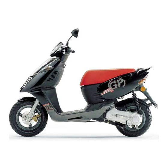 APRILIA Sonic 50 Usage Et Entretien