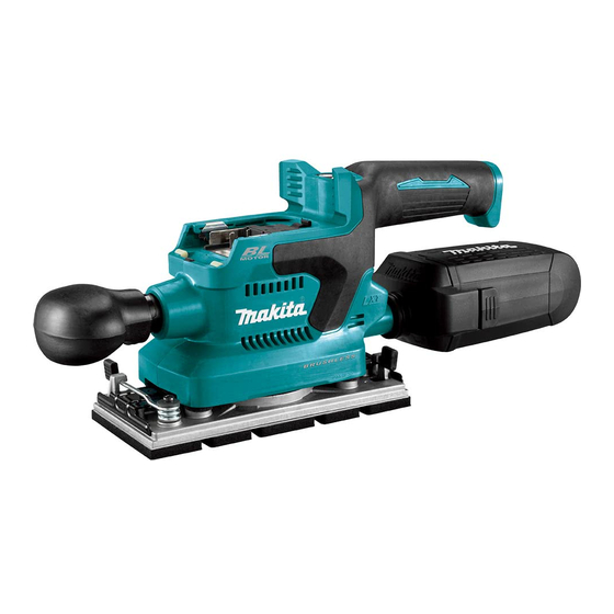 Makita DBO380 Manuel D'instructions