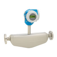 Endress+Hauser Proline Promag H 300 HART Manuel De Mise En Service