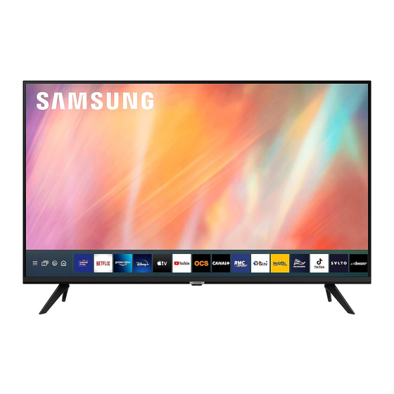 Samsung UE43AU7025 E-Manual