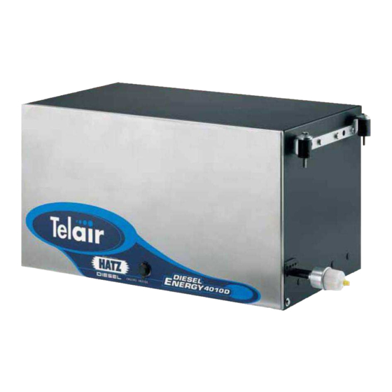 Telair ENERGY 4010D Manuel D'utilisation Et De Maintenance