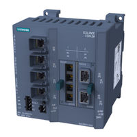 Siemens SIMATIC NET SCALANCE X-300M PoE Instructions De Service