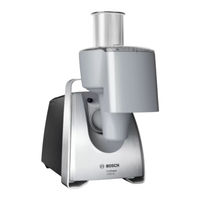 Bosch MFW 6CC Série Mode D'emploi