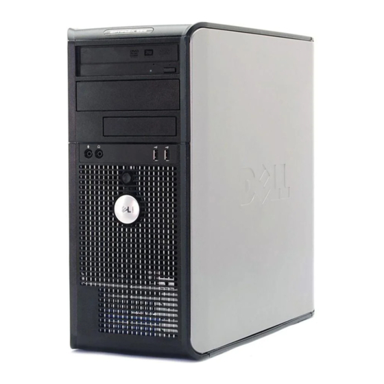 Dell OptiPlex 320 Guide D'utilisation