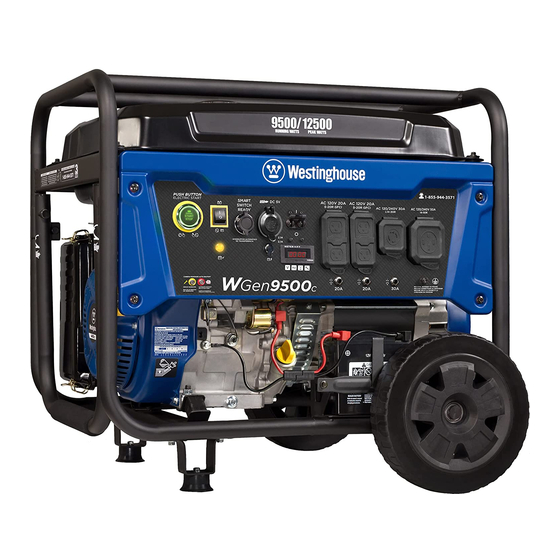 Westinghouse WGen 9500 C Manuel De L'utilisateur
