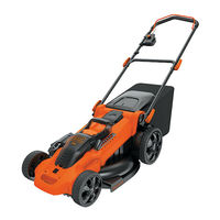 Black & Decker CLMA4820L2 Mode D'emploi