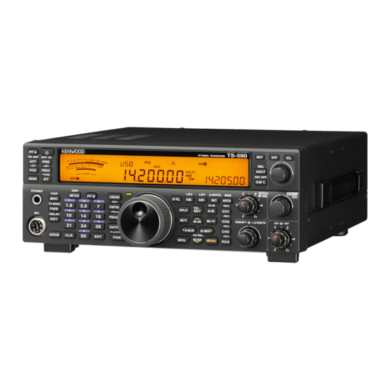 Kenwood TS-590SG Mode D'emploi