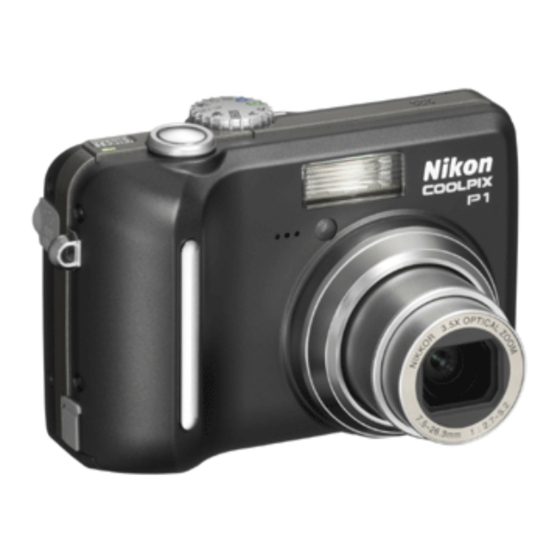 Nikon COOLPIX P1 Mode D'emploi