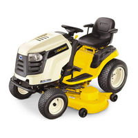 Cub Cadet SLTX 1054 Notice D'utilisation