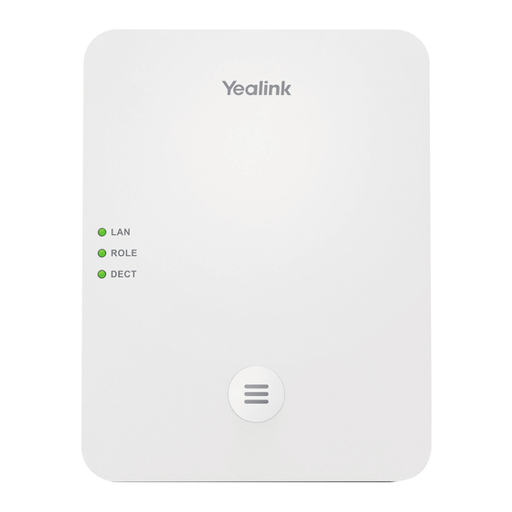 Yealink W80DM Guide De Démarrage Rapide