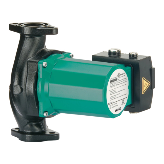 Wilo TOP Serie Notice De Mise En Service