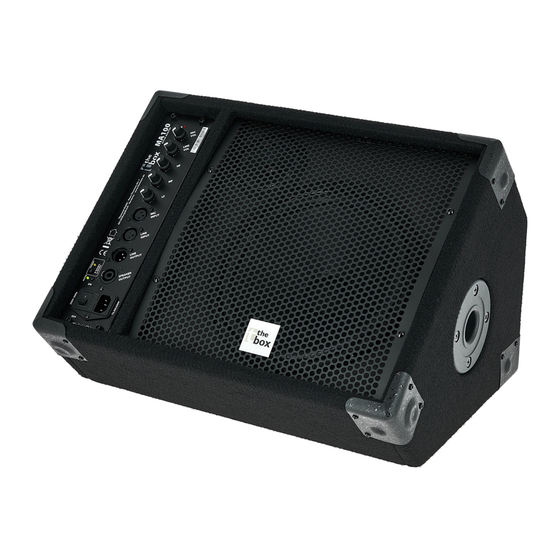 thomann The Box MA100 Notice D'utilisation