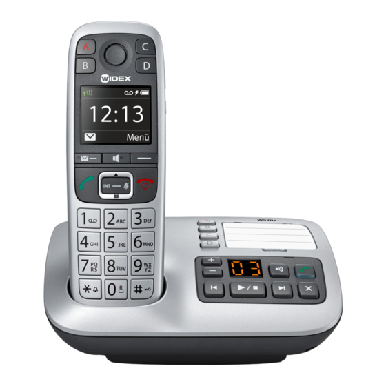 Gigaset Widex Dex2 W570A Guide Rapide