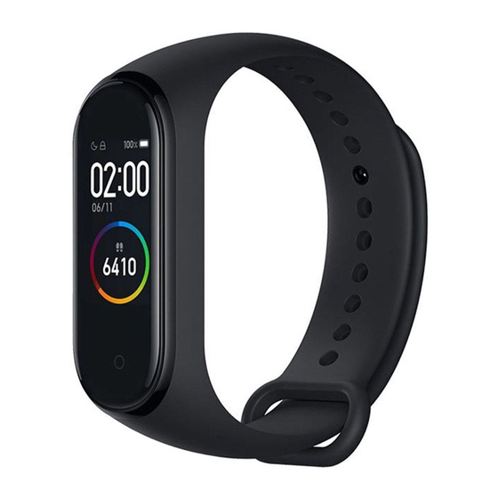 Mi Smart Band 4 Manuels