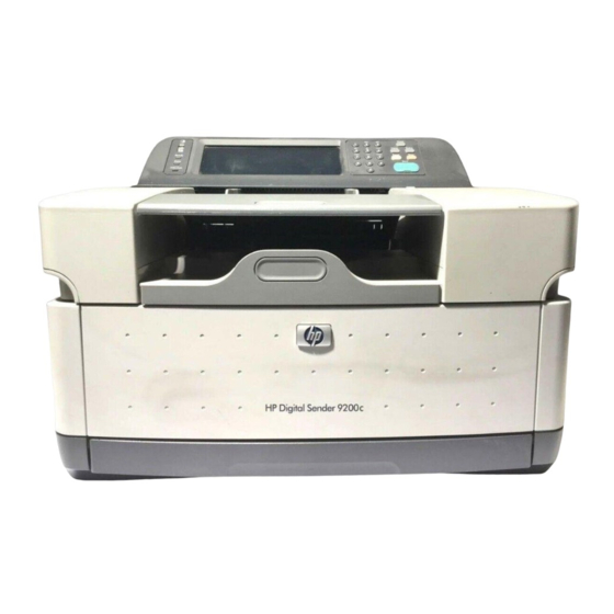HP 9200c Guide D'assistance