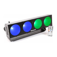 Beamz LUCID 1.4 COB 2x10W LED IRC DMX Manuel D'instructions