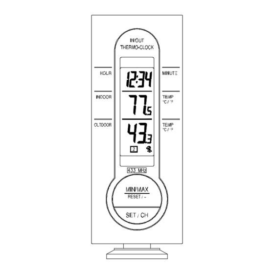 La Crosse Technology WS7034UITCA Manuel D'instructions