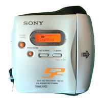 Sony Walkman MZ-S1 Mode D'emploi