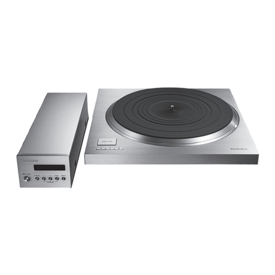 Panasonic Technics SP-10R Manuel D'utilisation