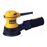 DeWalt DW423 Mode D'emploi