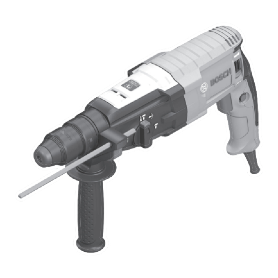 Bosch GBH Professional 2-28 Mode D'emploi