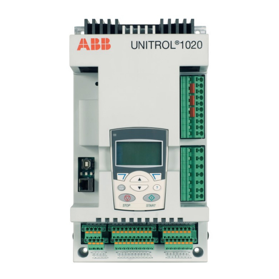 ABB UNITROL 1010 Guide D'installation Rapide