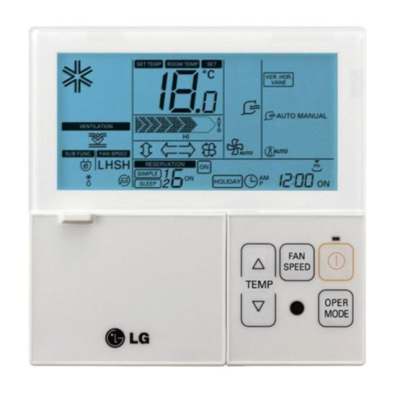 LG PQRCVSL0 Manuel D'installation Et D'utilisation